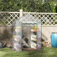 thumbnail image 2 of Outsunny Portable Walk-in Flower Greenhouse, 2 of 10
