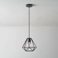 thumbnail image 2 of Luminaire suspendu Dawson à 1 ampoule noir mat, 2 of 9