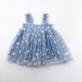 thumbnail image 3 of Birdeem Robe d'Été Adorable pour Bébé Filles Robe Douce Sans Manches à Bretelles Imprimé Fleurs Dentelle Robe d'Été, 3 of 12