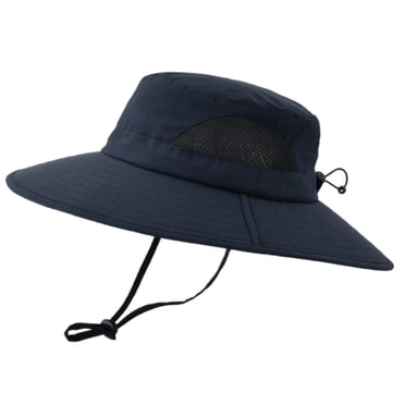 Chapeau de Soleil pour Hommes/femmes, Chapeau Bob Imperméable à Grand Bord, Chapeau Boonie Pliable pour la Pêche, la Randonnée, le Jardin, le Safari, la Plage