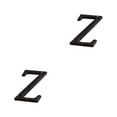 thumbnail image 1 of Transemion Durable And Rustproof Metal House Number Plaque For Stylish Door Decoration B17--Z 2Set, 1 of 6