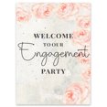 thumbnail image 1 of Darling Souvenir MADE WITH LOVE Rose,WelcomeSignLarge Decorative PosterWelcomeTo Our Engagement Poster For Easel Party Collection- 18x12, 1 of 5