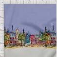 thumbnail image 1 of Soimoi Polyester Crepe Fabric Buildings Panel Print Fabric by Yard 52 Inch Wide, 1 of 3