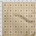 thumbnail image 4 of oneOone Polyester Spandex Brown Fabric Geometric Craft Projects Decor Fabric Printed By The Yard 56 Inch Wide, 4 of 4