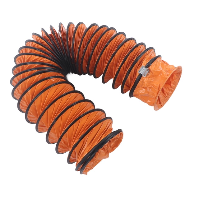 Tuyau de Conduit PVC Flexible 8 Po avec Crochet en S Support en Acier