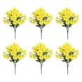thumbnail image 1 of Tyidzon 6PC Outdoor Artificial Flowers Realistic And Morning For Outdoor Decor And Arrangements, 1 of 5