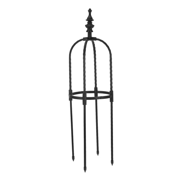 KAKOWELY Cadre de support pour Buisson de Roses, Treillis Obélisque en Métal pour Vignes Grimpantes, Treillis de Jardin Robuste, support pour Plantes, Grande Tour Obélisque pour Plantes en Pot, Cadre d'Escalade de Jardin