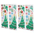 thumbnail image 2 of Qiilu 2 Rolls Christmas Snowflake Window Decal Stickers Original Reusable Christmas, 2 of 8
