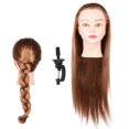 thumbnail image 1 of Styling Mannequin Head, Practice Mannequin Head Salon Training Head Hair Styling Tool Mannequin Head, Design For Weaving, 1 of 8