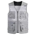 thumbnail image 1 of LOVZFMLL Jackets for Men's Work Jacket Standing Collar Multiple Pockets Outdoor Photography And Sports Jacket Coat, 1 of 8