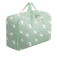 thumbnail image 2 of PRETXORVE Extra Large Reusable Storage with Strong Handles & Zippers, Heavy Duty Washable Moving,, Underbed Organizer for Bedding, Blanket, 2 of 5