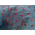 thumbnail image 1 of oneOone Cotton Silk Fabric Raspberry Fruit Print Fabric by The Yard 42 Inch Wide, 1 of 4