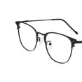 thumbnail image 4 of fastboy Blue Light Blocking Glasses Clear Lens Metal Frame for Sleep Better Black, 4 of 8