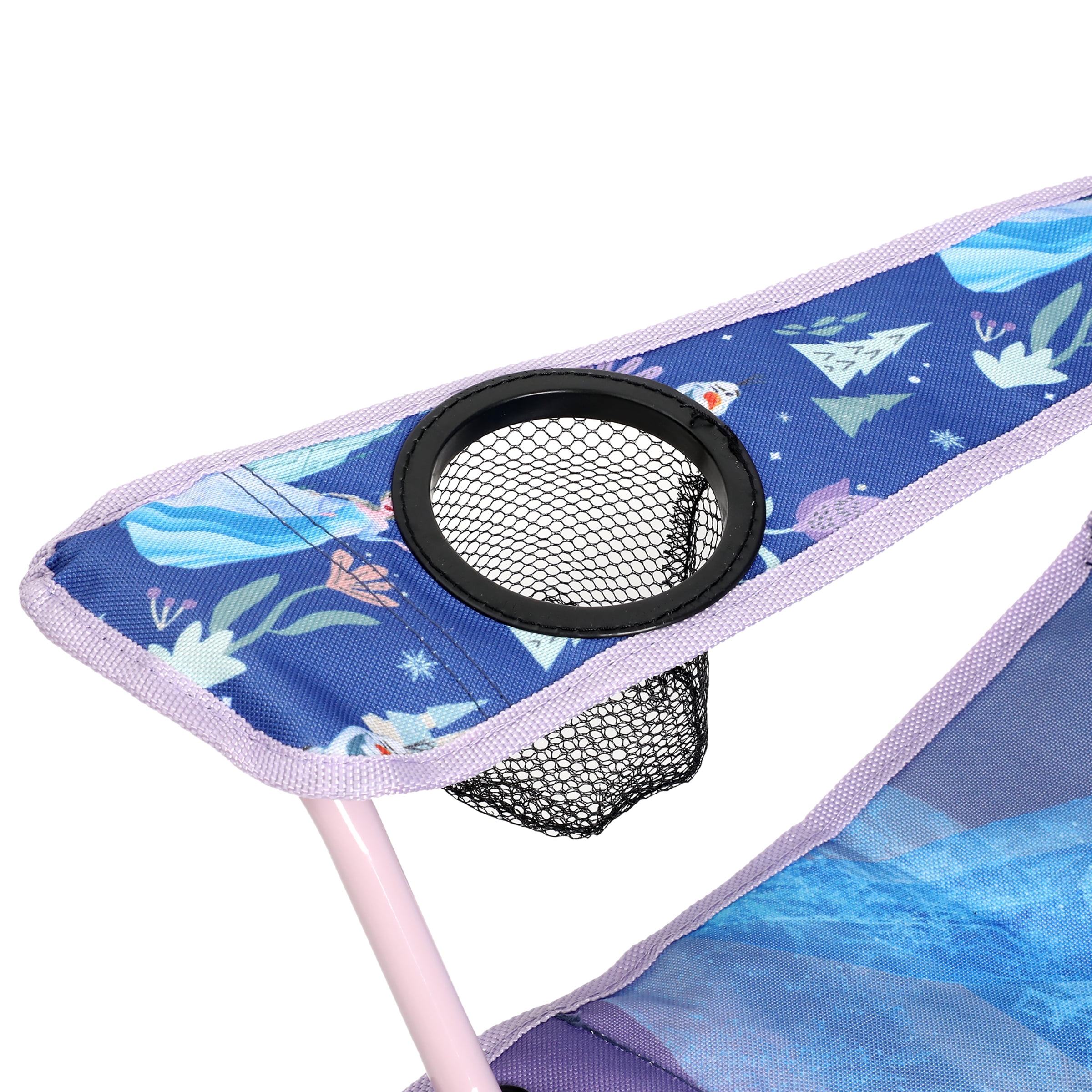 Disney's Frozen Youth Polyester Camp Chair with Cup Holder