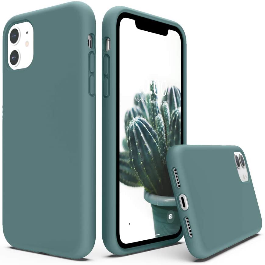 Silicone Case for iPhone 11 Case, Liquid Silicone Protective Phone Case Cover (Full Body, Soft Case