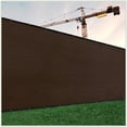 thumbnail image 1 of ColourTree 8' x 12' Brown Fence Screen Privacy Screen & Commercial Grade 170 GSM & Heavy Duty - 3 Years Warranty - Cable Zip Ties Included, 1 of 5