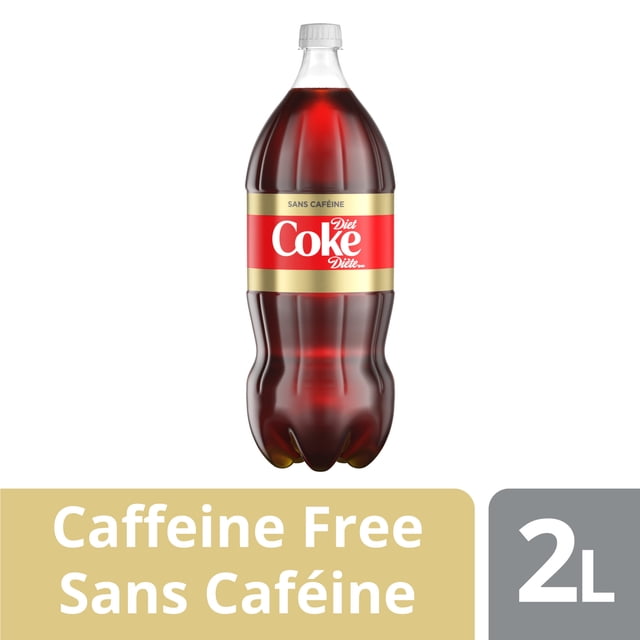 Diet Coke Caffeine-Free Soda Pop Bottle, 2 Litres
