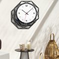 thumbnail image 4 of Agiferg Nordic Style Wall Clock Silent Transparent Acrylic Clock Home Living Room, 4 of 7