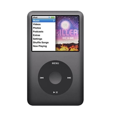 Apple iPod 7e Génération 160 Go Noir Classique, comme Neuf dans une Boîte Blanche Unie!