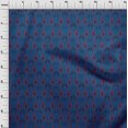 thumbnail image 3 of oneOone Cotton Poplin Fabric Argyle Style Ikat Decor Fabric Printed BTY 42 Inch Wide, 3 of 4