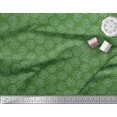 thumbnail image 2 of Soimoi Green Rayon Fabric Dot Abstract Print Fabric by Yard 56 Inch Wide, 2 of 5