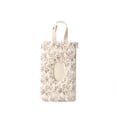 thumbnail image 1 of Portable Refillable Quilted Floral Baby Wipe Pouch Holder With Lanyard For Stroller And Casual Travel Sports Bag, 1 of 5