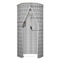 thumbnail image 4 of tredstone Rideaux de Douche Imperméables pour Salle de Bain Sacs de Rangement Rideau de Douche pour Salle de Bain Espace Extra Grand Rose, 4 of 6