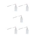 thumbnail image 1 of QualitChoice Chat Teaser Bâton Léger Portable Chats Jouet Réutilisable Shinny Exercice Exquis Imperméables Animaux de Compagnie Bâtons Interactifs Rose 5PCS, 1 of 6