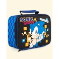 thumbnail image 5 of Sonic the Hedgehog Boys Black Zip Lunch Bag (One Size) [dis], 5 of 5