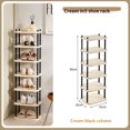 thumbnail image 1 of TopLLC Shoe Rack, Shoe Rack Organizer Shoe Rack Household Entrance Small Shoe Rack Multi-layer Space Saving Artifact Storage Rack Dormitory Storage Shoe Cabinet Shoe Rack shoe rack, 1 of 2