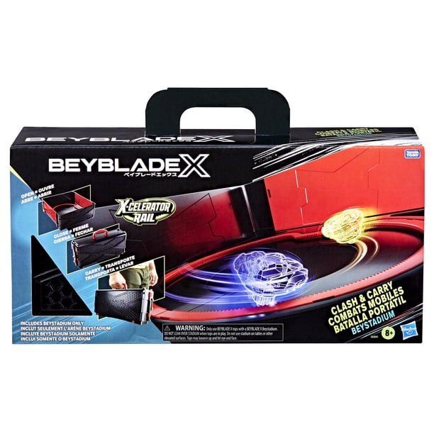 BEYBLADE X Clash & Carry ベイスタジアム Beyblade X Clash and Carry Beystadium Battle Arena - Walmart.ca