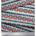 thumbnail image 3 of Soimoi Poly Georgette Fabric Ikat Southwestern Fabric Prints by Yard 52 Inch Wide, 3 of 3