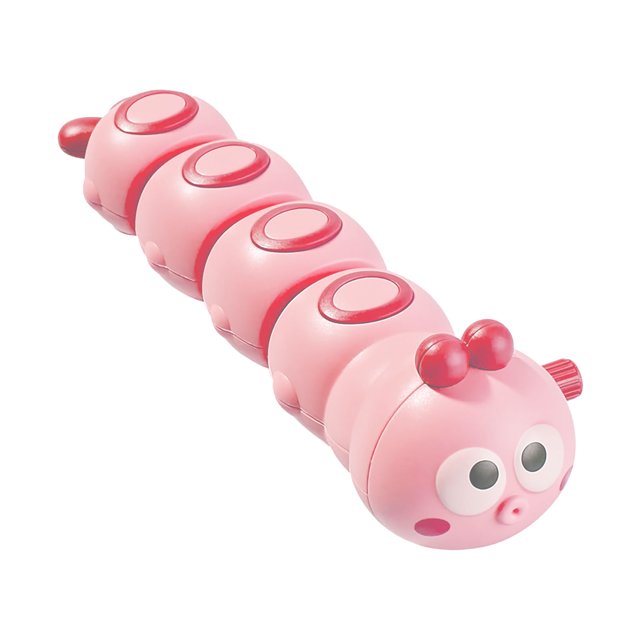 Educational Clockwork Crawling Toy with Cute Cartoon Animal Swing, Wind Up Toy for Parent Child Interaction