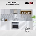 thumbnail image 4 of ONEX® OGF330 Stainless Steel Wall Mount 30 inch Range Hood., 4 of 7