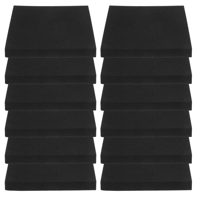 12pcs Adhesive Foam Padding Sticky Foam Padding Insulation Foam Board Foam Pads Adhesive Insulation Foam Sheets High Temp Foam Sheet