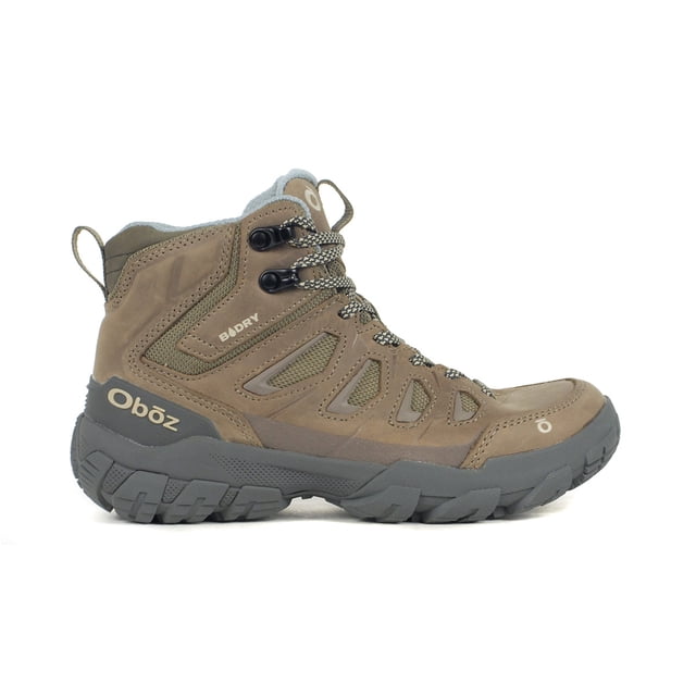 Oboz Bottes de Randonnée Imperméables B-Dry Rockfall à Dents de Scie X Mi-Hauteur pour Femmes 24002.10181 - 7 (Grand)