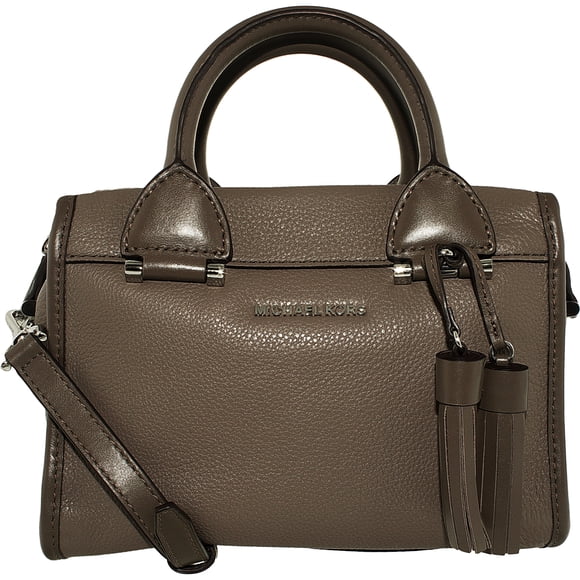 Michael Kors Women's Small Geneva Leather Satchel Leather Top-Handle Bag - Cinder