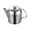 Silver, variant on Stainless Steel Teapot Storage Container Moderate Capacity Kitchen Beverage Kettle for Tea Brewing and Hot Water Restaurant Home Hotel Use
