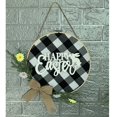 thumbnail image 5 of Hello Sign Home Decor  Front Door  Wood Hanging Welcome Sign  for Farmhouse porch Wall, 5 of 5