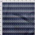 thumbnail image 4 of oneOone Velvet Navy Blue Fabric Block Craft Projects Decor Fabric Printed By The Yard 58 Inch Wide, 4 of 5