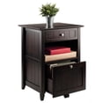thumbnail image 2 of Winsome Burke File Cabinet Coffee Finish, 2 of 9