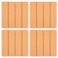 thumbnail image 1 of Carreaux de Terrasse en Plastique Emboîtables 4 Pcs, Revêtement de Sol Extérieur, Carreau de Patio pour Terrasse, 1 of 8