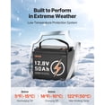 thumbnail image 4 of VEVOR 12V 50Ah Deep Cycle LiFePO4 Battery BMS Lithium Iron Phosphate Battery for RV, 4 of 9