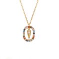 thumbnail image 1 of mtvxesu Colliers Pendentifs Design Lettre Collier Mode Pendentif de Luxe, 1 of 1