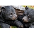 thumbnail image 2 of STATUE d'Ours Noir Cachant sous les Bûches, 2 of 4