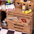 thumbnail image 5 of Rolife Garage Workshop DIY Miniature House Kit DG165, 5 of 5