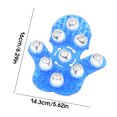 thumbnail image 4 of Gant de Massage pour les Mains à Rouleau en Forme de Paume en Acier PVC 9, Portable, Rotatif, Masseur Portatif à Main, Salon, Outils Relaxants pour Épaules et Pieds, Bleu, 4 of 7