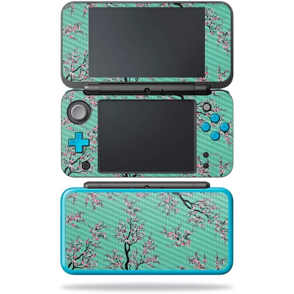 MightySkins Carbon Fiber Skin for Nintendo New 2DS XL - Winter Fox Pattern | Protective, Durable Textured Carbon Fiber Finish | Easy to Apply, Remove, and Change Styles | Made in The USA