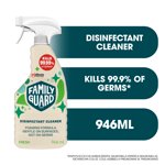 Family Guard™ Disinfectant All Purpose Cleaner, Kills 99.99% of Germs, Fresh Scent, 946ml
