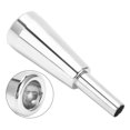 thumbnail image 4 of Trumpet Mouthpiece Trumpet Accessories Trumpet Mouthpiece 3C Metal Material Long Lasting Luster Thicker Heavier Replaceable Mouthpiece Instrument PartSilver, 4 of 8